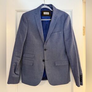 Father & Sons Light Blue Blazer - Size 48, Excellent Condition